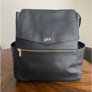 Freshly Picked leather diaper bag